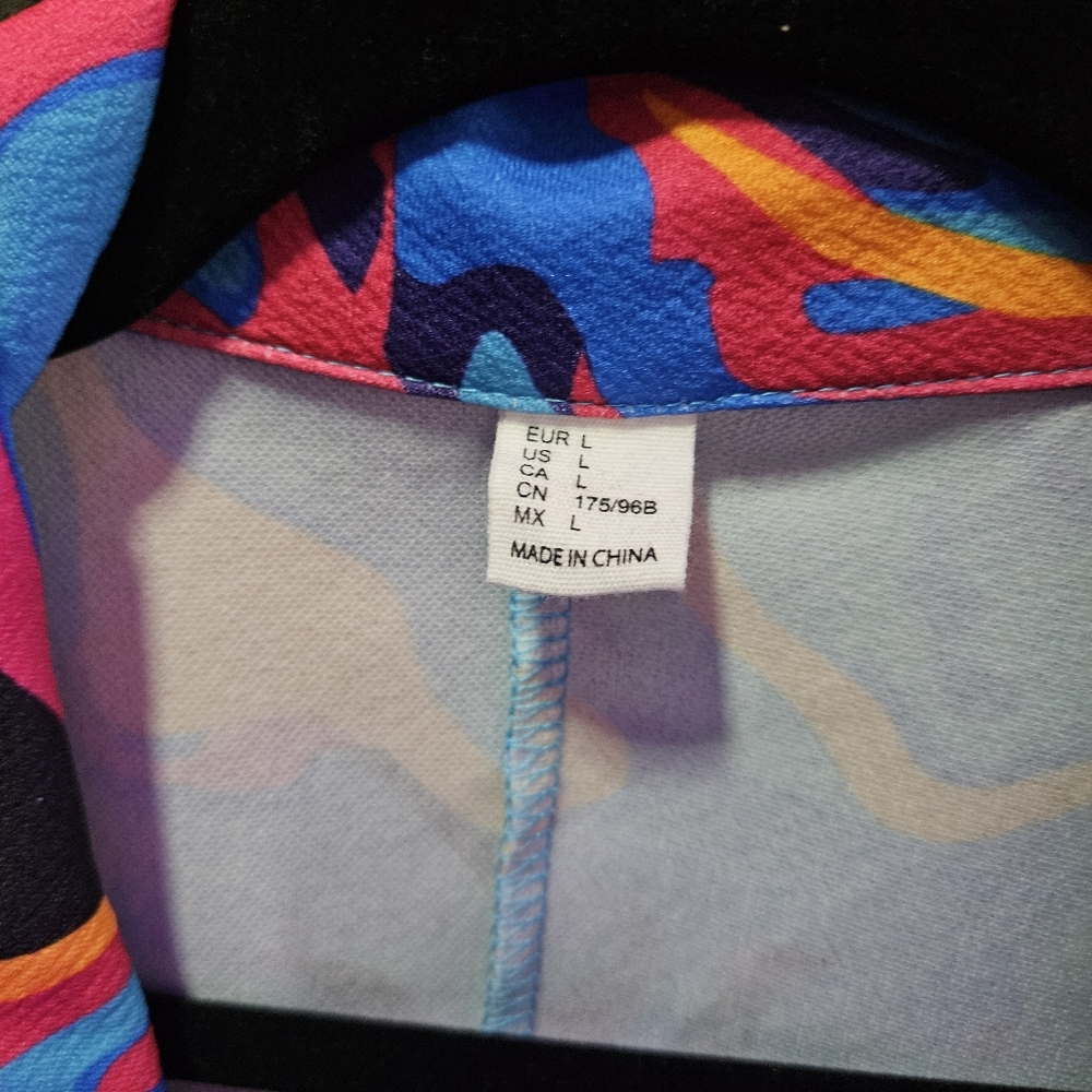 Colorful Abstract Blazer - Picture 3 of 7